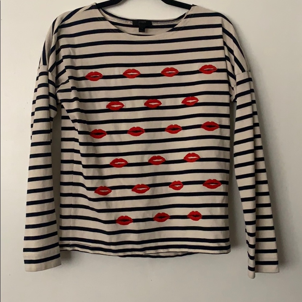 JCREW STRIPE TOP